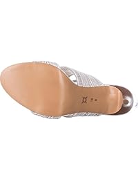 BCBGeneration para mujer Karli puntera abierta Casual correa de tobillo sandalias