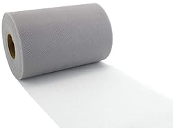 Tulle Fabric Roll | 6” by 100 Yards | Polyester