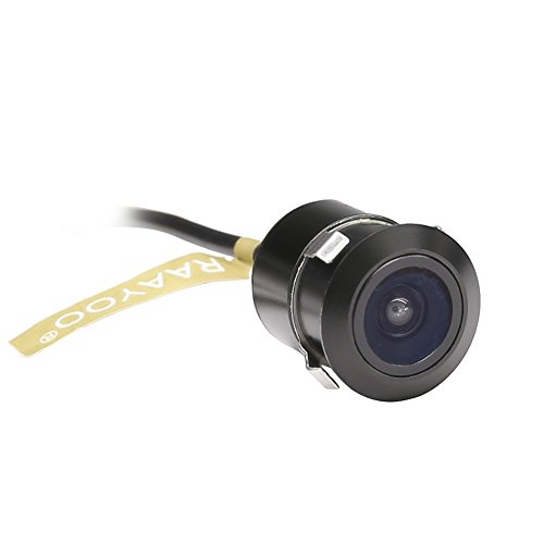 Reverse Backup Camera,RAAYOO L002 2-in-1 Universal Car Front/Side/Rear View Camera,2 Installation Options,Removable Guildlines,mirror non-mirror image,12V only