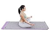 Soft Microfiber Non-Slip Yoga Mat Towel (24
