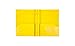 Five Star Stay-Put Pocket Folder, 11.62 x 9.31 x .25 Inches, Yellow