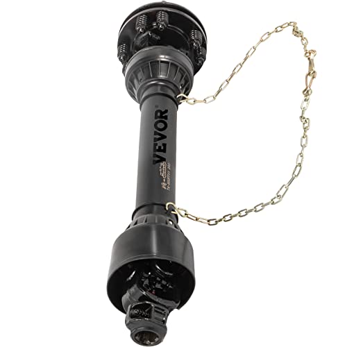 VEVOR PTO Shaft, 13/8" PTO Drive Shaft, 6 Spline Both Ends PTO
