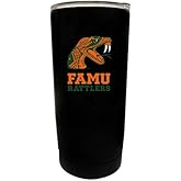 Florida A&M University Black Insulated Stainless Steel Tumbler Glossy brushed finish Officially Licensed Collegiate Product