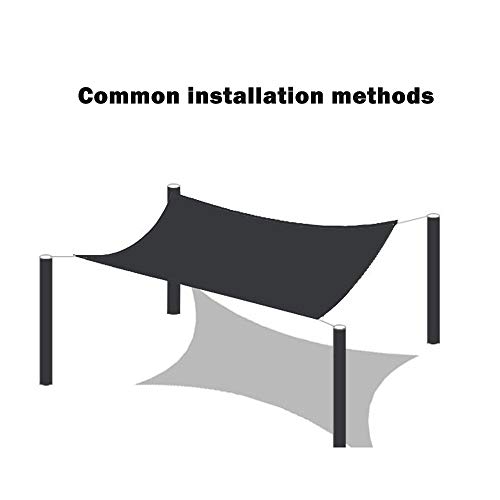 Schattiernetz HUAHUA Sonnensegel Outdoor Garten Markise Farbe Polyethylen Anti-UV-Sonnensegel, Sonnenschutz Staubdichtes… – Bild 8