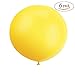 Giant balloons 36-Inch Round Balloons - 6 Pack Big Latex Lemon Yellow Balloons