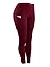 NELEUS 2 Pack Tummy Control High Waist Running Workout Leggings,9017,Black,Red,US XL,EU 2XL