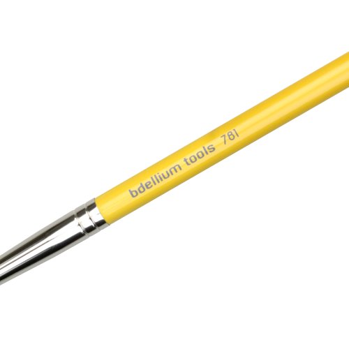 Bdellium Tools Studio Line Crease Brush, Yellow