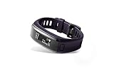 Garmin vívosmart® HR - pulsera de actividad con pulsómetro integrado Garmin Elevate, color púrpura, talla normal