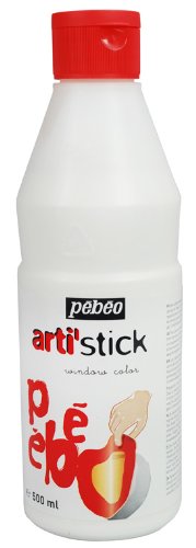 Arti'Stick Repositionable Window Paint 500ml - White