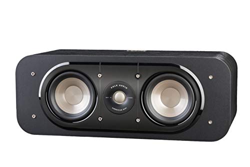 Polk Audio Signature Series S30 Center Channel Speaker (2 Drivers) | Surround Sound | Power Port Technology | Detachable Magnetic Grille