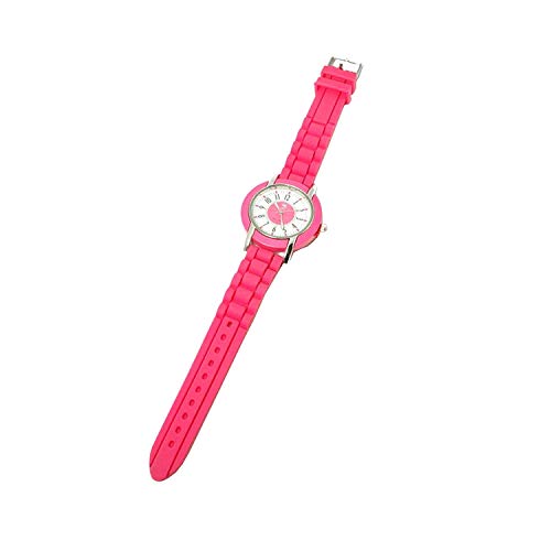 Paris Hilton Pink Strap Ladies Fashion Watch and Heart Handbag Holder HWX007B