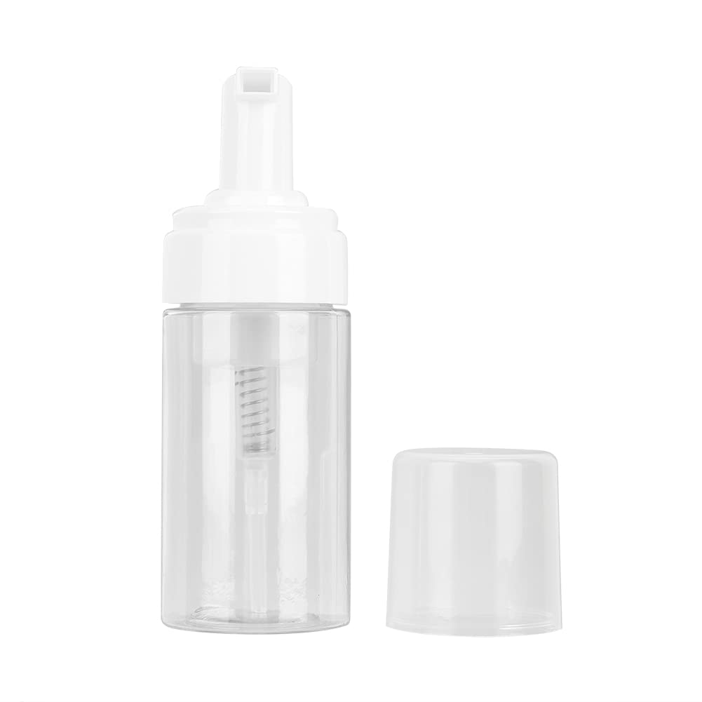 small hair mousse travel sizeMousse Empty Bottle Facial Foaming Cleanser[Pump Head (White)] Travel Empty Bottles Portable Mousse Foaming Plastic Bottle Refillable Mini Container for Mousse Art