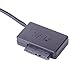 Generic USB 2.0 to 7+6 13Pin Slimline SATA Laptop CD/DVD Rom Optical Drive Adapter Cable Black/White