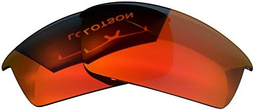 LOTSON Replacement Fire Red Polarized Lenses for Oakley Bottlecap