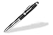 WixGear Tri-Function Pen - Stylus Pen for Touch Screens with LED Flashlight and Pen (Black)