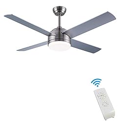 CJOY Ceiling Fan with Lights, 52 Inch Modern