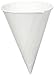 Konie Rolled Rim Paper Cone Cups