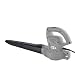 Sun Joe SBJ597E-GRY 6-Amp 155 MPH Electric Leaf Blower, Grey