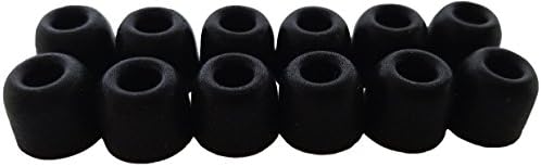 Rebound Comfort Foam Earphone Earbud Tips - 5mm, Small, 6 Pairs