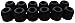 Rebound Comfort Foam Earphone Earbud Tips - 5mm, Large, 6 Pairs