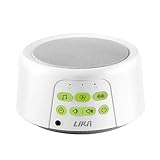 Likii White Noise Machine - Sound Machine for Baby Sleeping & Relaxing, 36 Nature/Fan/White Noise Sounds, Sleep Timer & Memory, Sound Therapy Machine for Home, Child