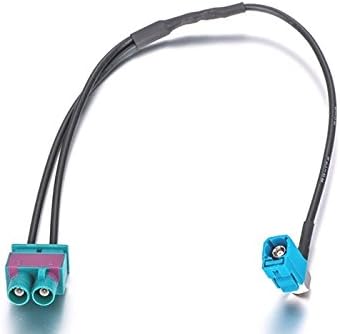 Radio Aerial Fakra Adaptor Double Fakra Y Male to Fakra Z Female RNS-300 RCD-210 R-100 R110 Lead