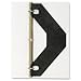 (3 Pack Value Bundle) AVE75225 Triangle Shaped Sheet Lifter for Three-Ring Binder, Black, 2/Pack