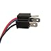 TOMALL H4 HB2 9003 Male Socket for LED HID Replacement Headlight Connector Wiring Harness Conversion Kit