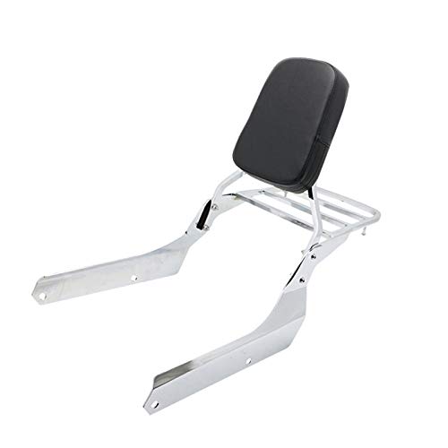 Backrest Sissy Bar + with Luggage Rack for Honda Spirit VT750 C2 Shadow Phantom 750 Chrome