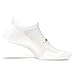 Feetures High Performance Max Cushion Ankle Sock - No Show Socks for Women & Men with Heel Tab - White, L (1 Pair)