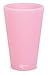 SILIPINT Silicone Pint Glasses, Squishy Beer Glasses, The Original Unbreakable Silicone Pint Glass, Patented Unbreakable Glassware for Beer and Wine and More, Drinkware That is Heat Safe and Freeze Safe, Glow-in-the-Dark Pink, 16-Ounce