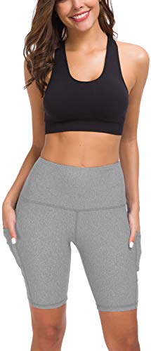 image for Custer's Night High Waist Out Pocket Yoga Short Tummy Control Workout 