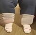 Extra Wide Medical (Diabetic) Crew Socks, 3 Pack, for Men (Size 11-16 (up to 6E wide) Black, Made in USA