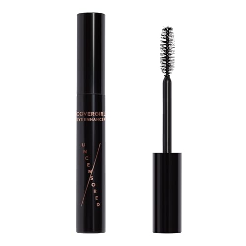 COVERGIRL Eye Enhancer Uncensored Mascara 960 Black Brown 0.3 fl oz (Packaging…