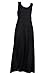 Sleeveless Full Length Black Polyester Under Dress Slip - Final Sale