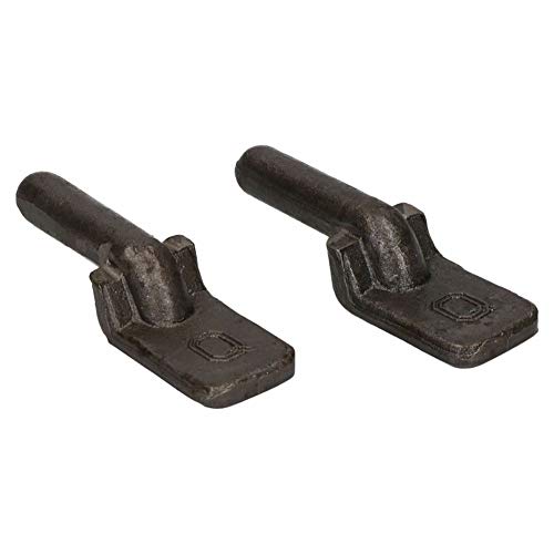 2 x Tailboard Hinge Gudgeon Pin for Truck Trailer Horsebox Dropside Folded Peg