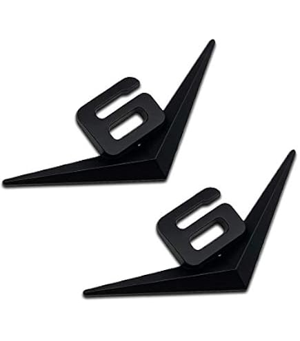 Etiqueta 3d V6 Metal Cromado Coche Logo V-6 Plata Para Etiquetas