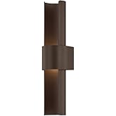 Troy Lighting B6420-BRZ Ossian - 10W 1 LED Outdoor Wall Sconce-20 Inch Tall and 4.75 Inch Wide