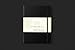 Minimalism Art Notebook Journal, Classic Size 5 X 8.3 inches, Dotted Grid Page, 192 Pages, Hard Cover, Inner Pocket, Quality Paper-100gsm (Dotted, Blue)
