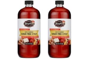 KOLDKISS Joseph's Sugar Free Syrup (Maple), 2 Pack, 32 Fl Oz Total