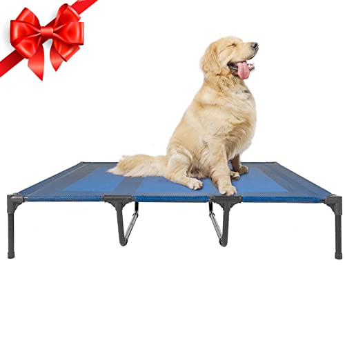 suddus Elevated Dog Beds Waterproof Outdoor, Portable Raised Dog Bed