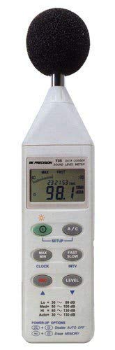 B&K Precision 735 Datalogging Digital Sound Level Meter with RS-232 Software and Cable