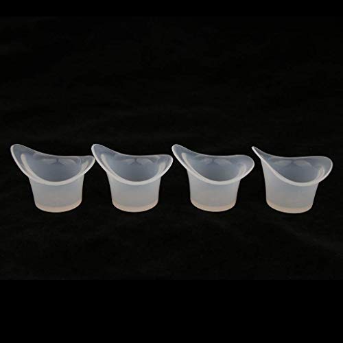 Tcplyn High Quality Eyecup Eyewash Container Eye Wash Cleaning Cleaning Leakage Travel Supplies 8 pcs Plastic Bottle 2 Size Durability