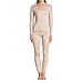 Paradise Silk Pure Silk Knit Women Thermal Long Johns Set