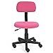 Homy Casa Office Chair Adjustable Design Kids Computer Seat Desk Task Chair Swivel Armless Children Study Chair Turquoise