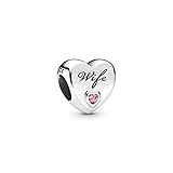 Pandora Wife Love Heart Charm - Compatible Moments