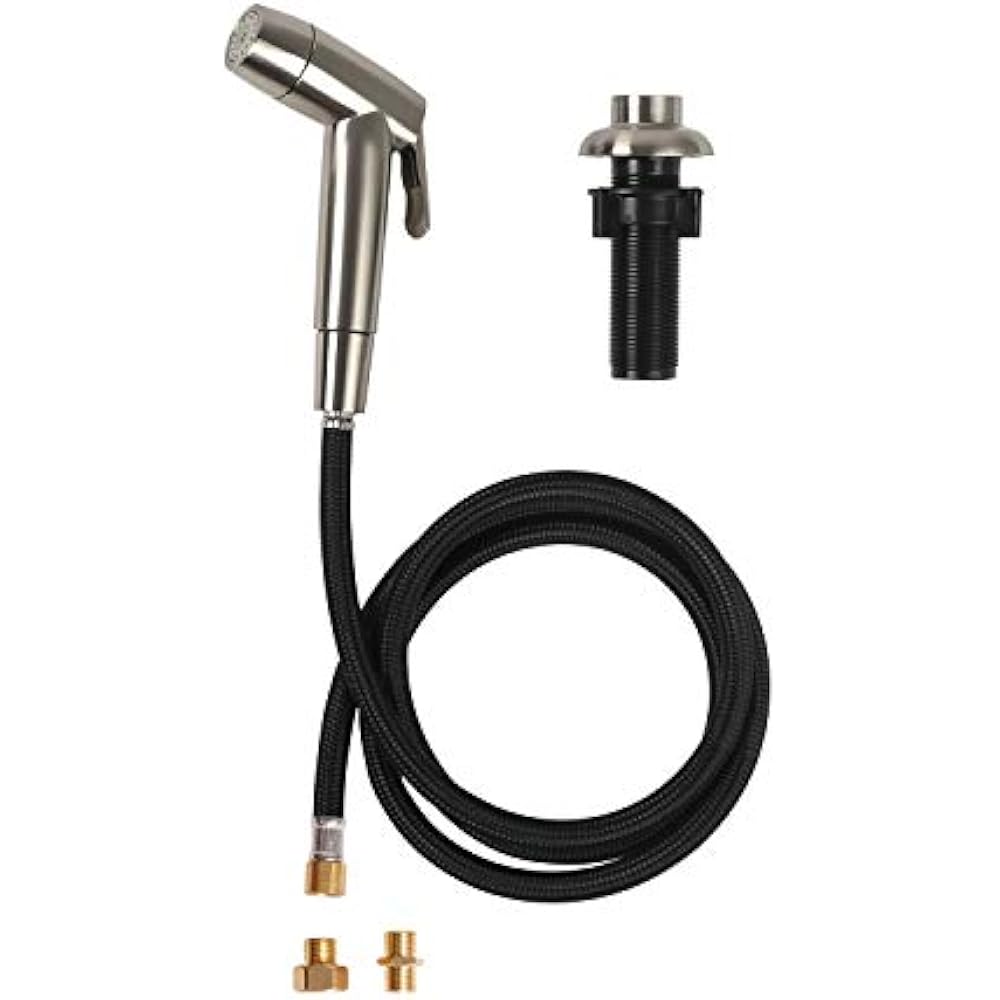 Dual Function 2 Flow Kitchen Sink Faucet Spray Head Replacement Side