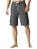 Nonwe Men's Boardshorts with Pockets Quick Dry