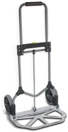 Welcom MC2S Magna Cart Elite 200 lb Capacity Folding Hand Truck, Silver, Frustration-Free Packaging by Welcom