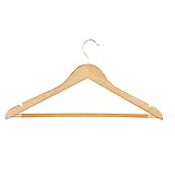 Honey-Can-Do HNGT01206 8-Pack Suit Hanger, Maple